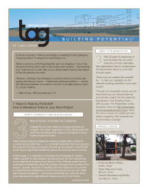 Building Potential Newsletter